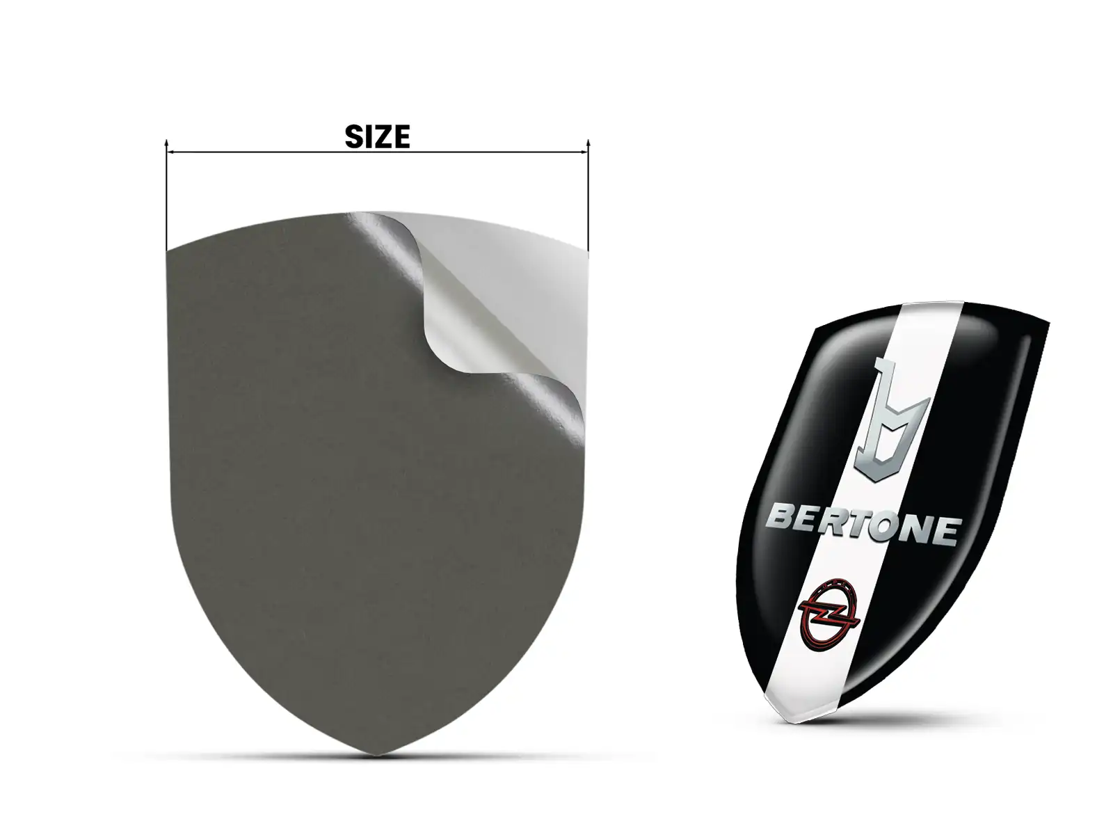 Bertone Logo Br S Auto Durevoli Alta Qualità Professionale